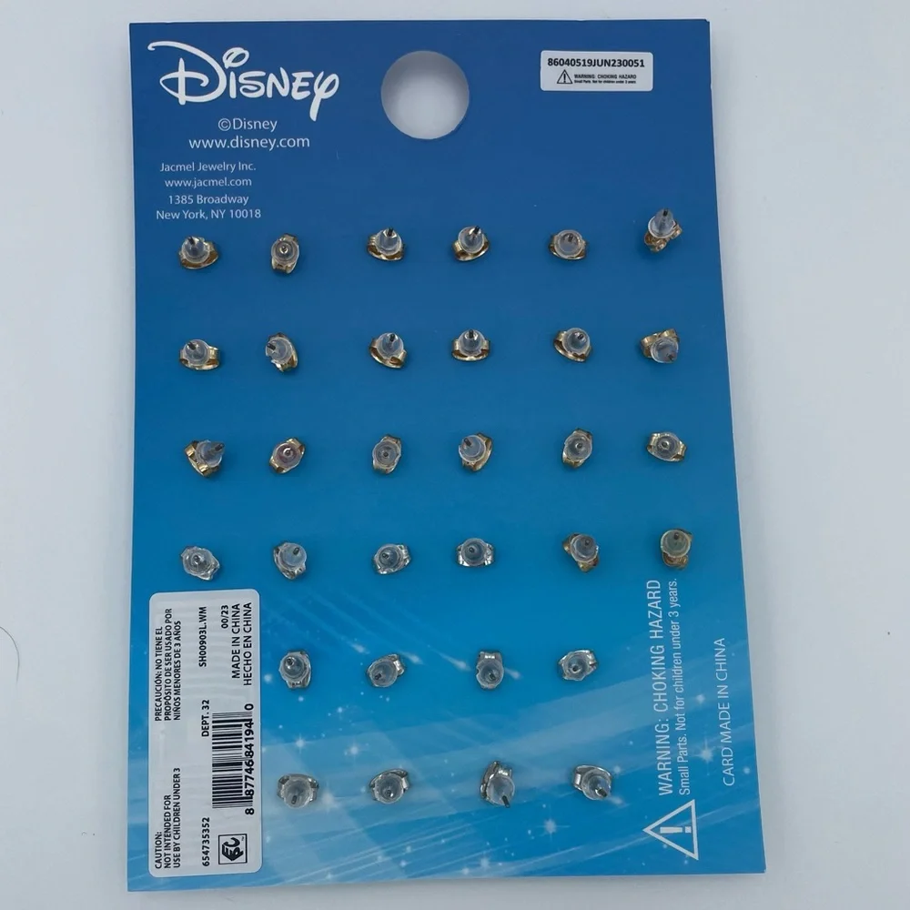 16 Piece Disney Stud Earring Set NWT